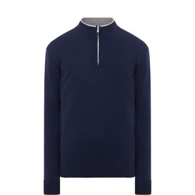 Cashmere Half-Zip Sweater