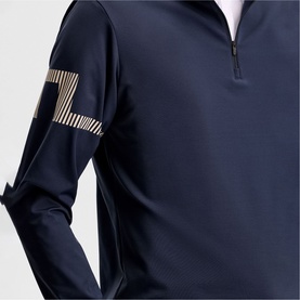 Heath Half-Zip Logo Sweatshirt