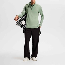 Heath Half-Zip Logo Sweatshirt