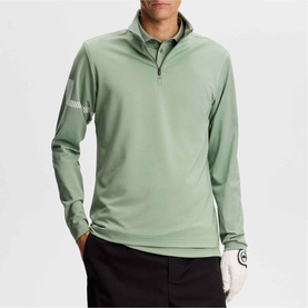 Heath Half-Zip Logo Sweatshirt