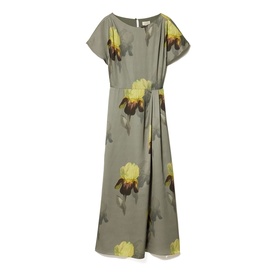 Iris Floral Flared Dress