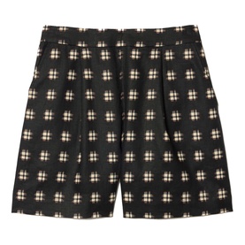 Japanese Check Linen Shorts