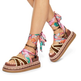 Orson Cross Scarf Sandals