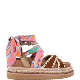 Orson Cross Scarf Sandals