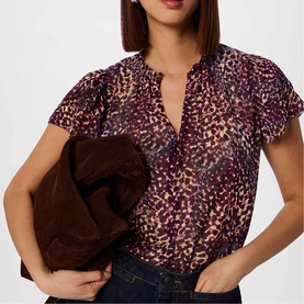 Orchid Dobby Top