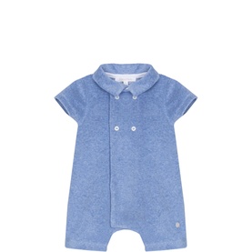 Double-Breasted Sailor Romper