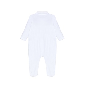 Striped Bib Babygrow