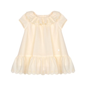 Floral Embroidery Logo Dress