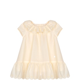 Floral Embroidery Logo Dress