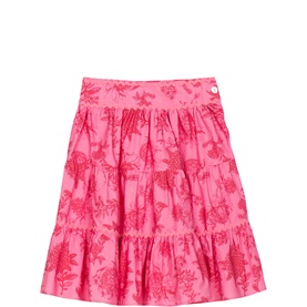 Floral Tiered Skirt