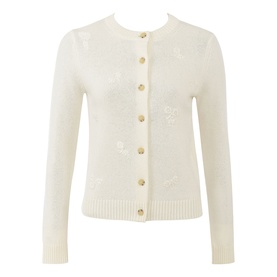 Poppie Floral Embroidered Cardigan