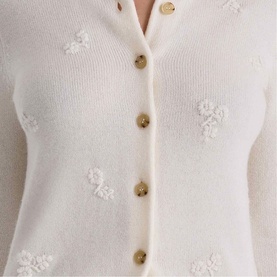 Poppie Floral Embroidered Cardigan