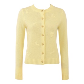 Poppie Floral Embroidered Cardigan