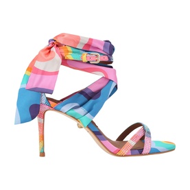 Scarf Wrap High Sandals