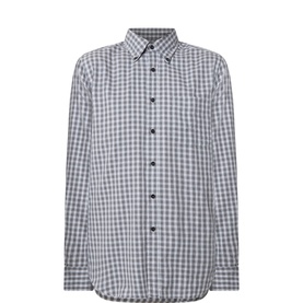 Checked Regular-Fit Casual Shirt