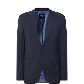 Alzer Single-Breasted Slim Suit Jacket