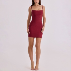 The Body Bandage Mini Dress