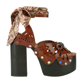 Butterfly Platform Sandals