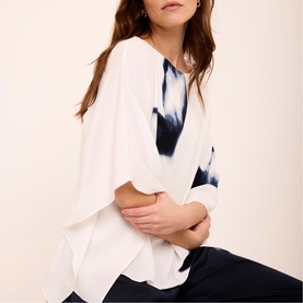 Floral Double Layer Top