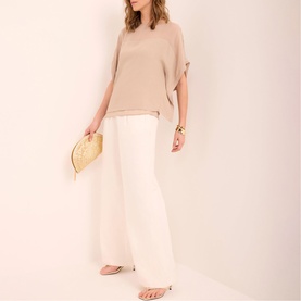 Double Layer Sheer Panel Top