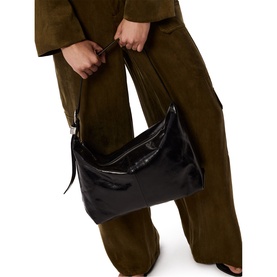 Buckle Detail Shoulder Bag