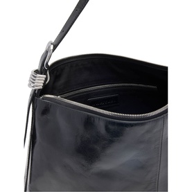 Buckle Detail Shoulder Bag