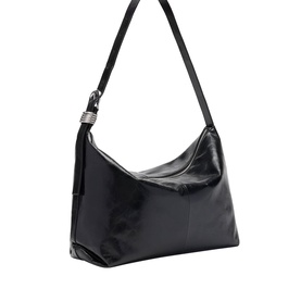 Buckle Detail Shoulder Bag