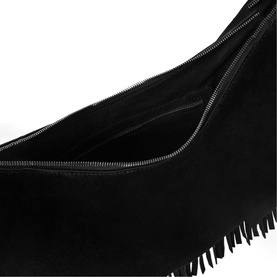 Sia Suede Fringed Crossbody Bag