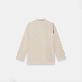 Relaxed Single-Breasted Blazer