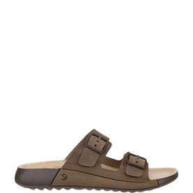 Cozmo Leather Sliders