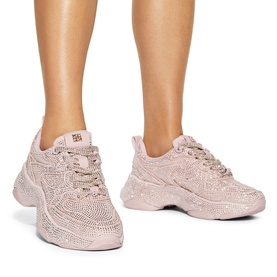 Luster Embellished Trainers