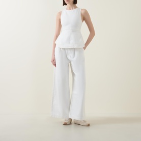 Lainey Mid-Rise Wide Leg Jeans