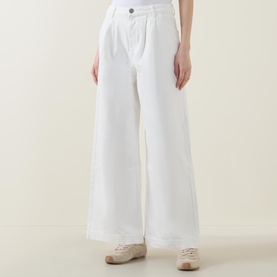 Lainey Mid-Rise Wide Leg Jeans