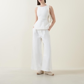 Lainey Mid-Rise Wide Leg Jeans