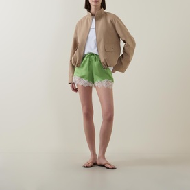 Linette Lace Trim Shorts