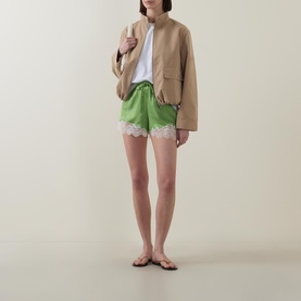 Linette Lace Trim Shorts