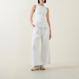 Chlo Denim Peplum Top