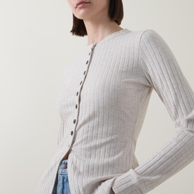 Daphne Rib Knit Cardigan