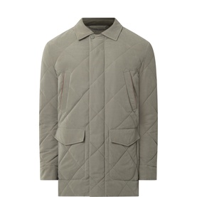 Diamond Quilted Field Jacket