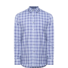 Casual Check Print Shirt