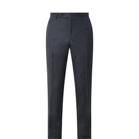 Straight-Leg Formal Trousers