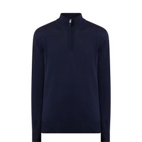 Merino Wool Half-Zip Sweater