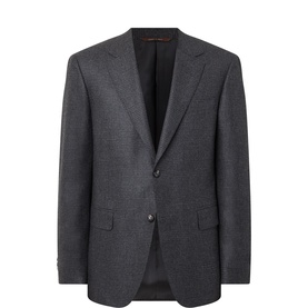 Prince Of Wales Check Suit Jacket