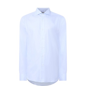 Striped Single-Cuff Formal Shirt