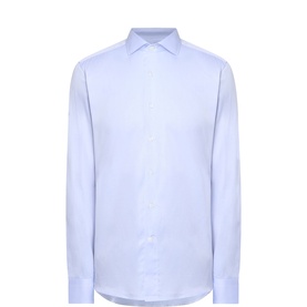 Textured Single-Cuff Formal Shirt