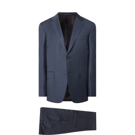 D6 Griz Solid Two-Piece Suit