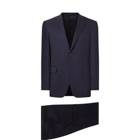 D6 Pinstripe Two-Piece Suit