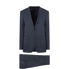 D8 Tonal Check Two-Piece Suit
