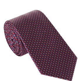 Geometric Silk Tie