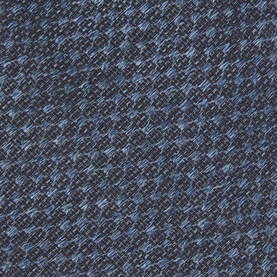 Canali Pin Dot Texture Silk Tie in dark blue, featuring pin dot jacquard pattern and textured silk finish, close-up detail view